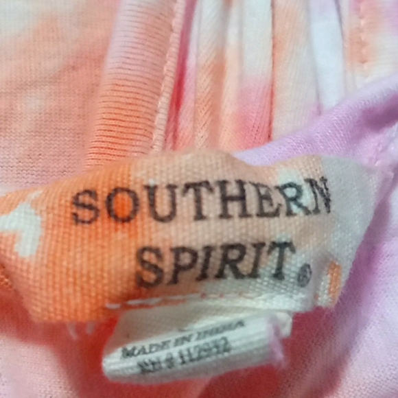 Billie Eilish x Southern Spirit Racer back tank trendy tie dye soft cotton - Picture 3 of 3